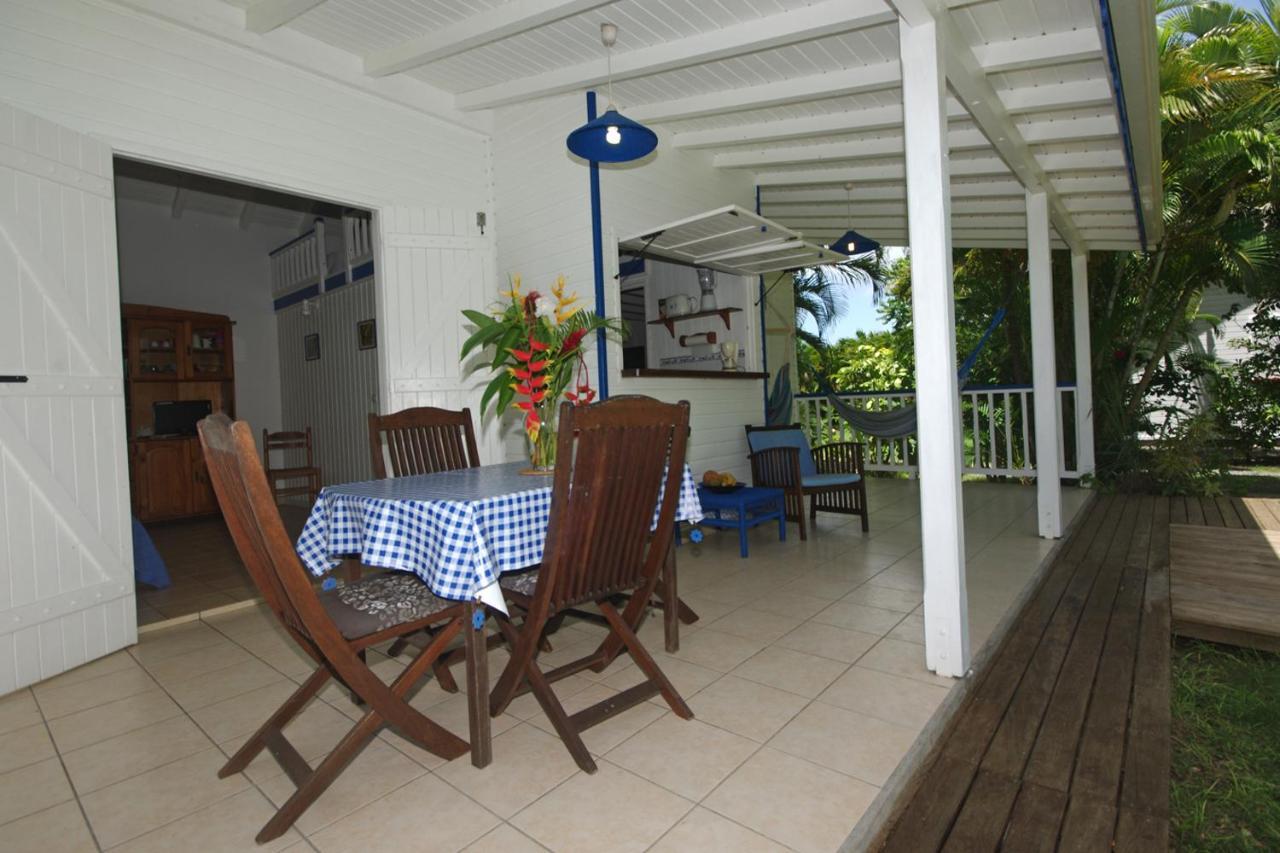 Gite Le Colibri Bungalow Azur Avec Reserve D'Eau Saint-Francois  Exteriör bild